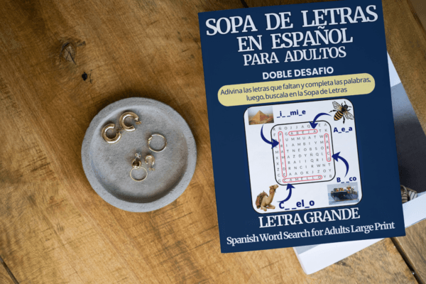 Sopa de Letras para Adultos - Doble Desafio