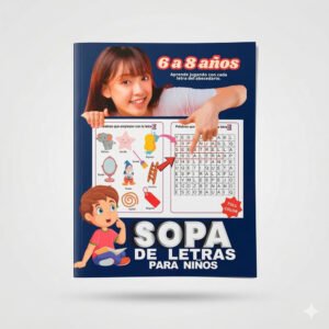 Sopa de Letras para niños de 6 a 8 años