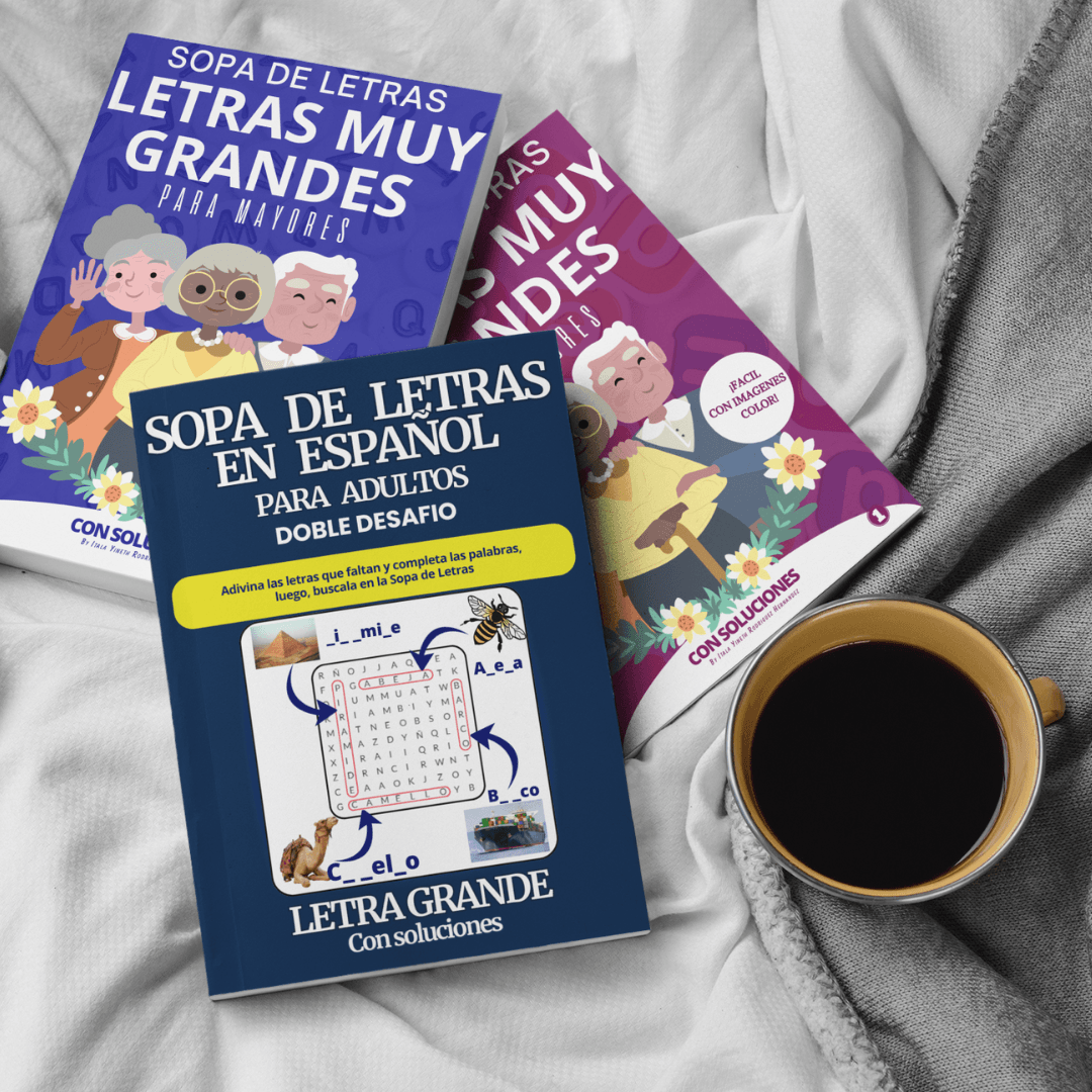 Triple Combo de Sopas de Letras – Diversión y Desafío en Cada Página