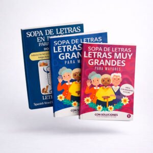 Combo Sopas de Letras x3
