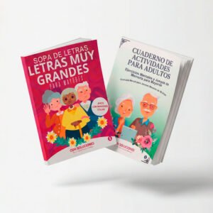 Combo Mente Activa – Sopa de Letras + Actividades Cognitivas